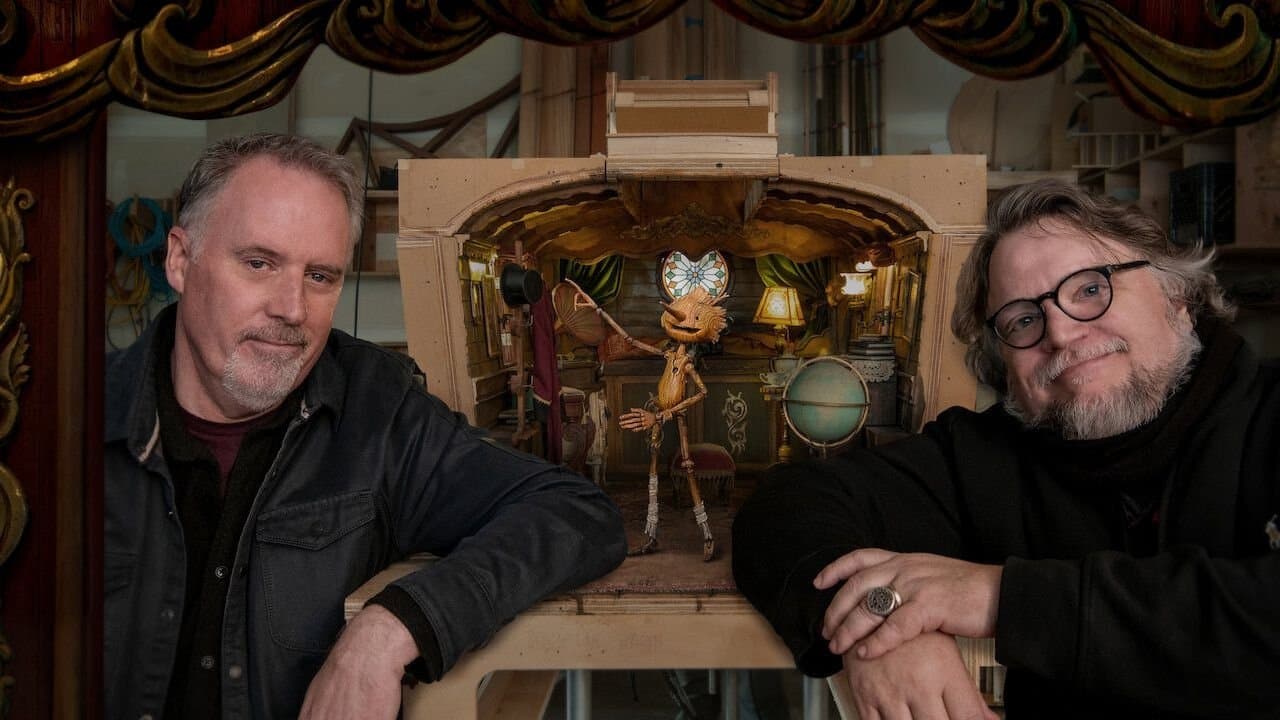 Backdrop de Pinóquio por Guillermo Del Toro: Cinema Feito à Mão