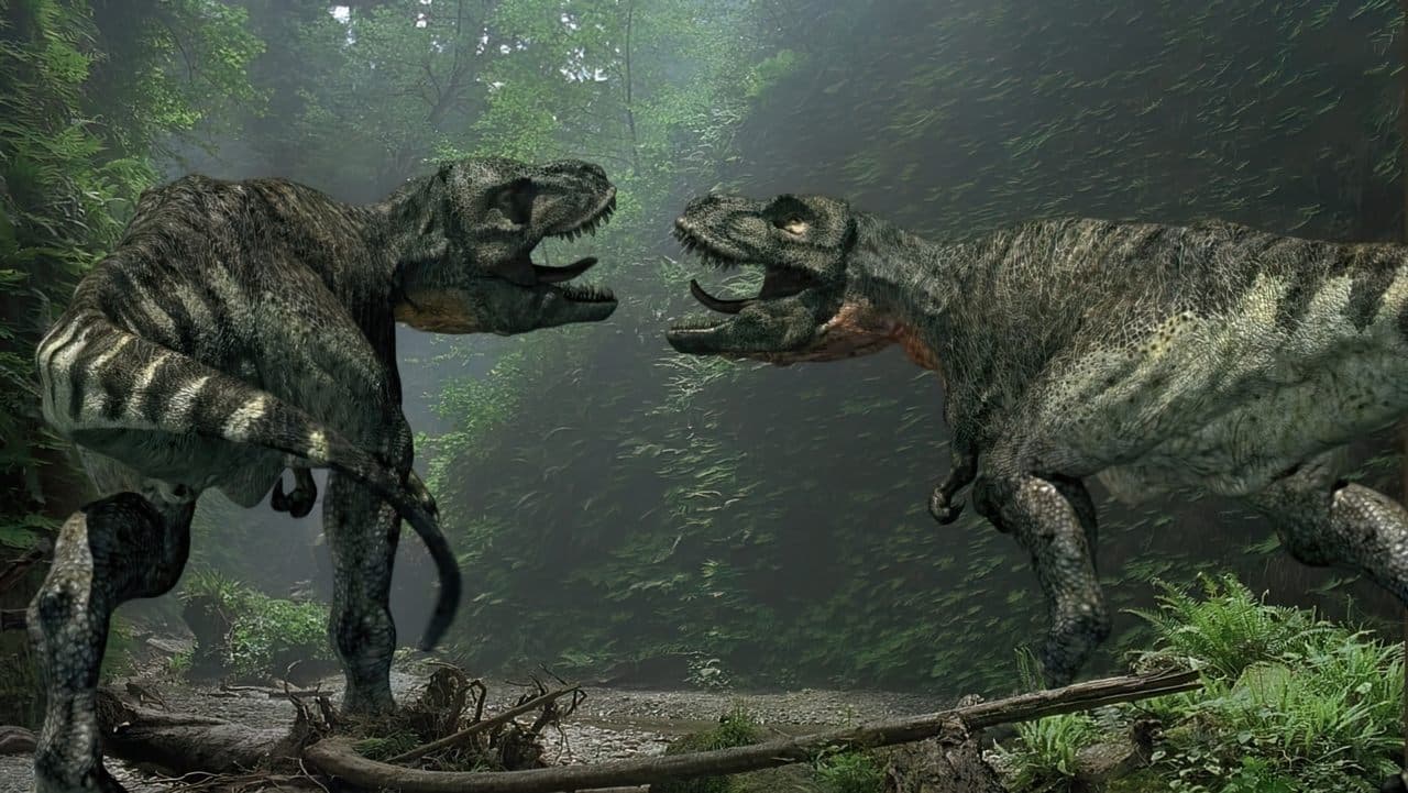 Backdrop de Caminhando com os Dinossauros