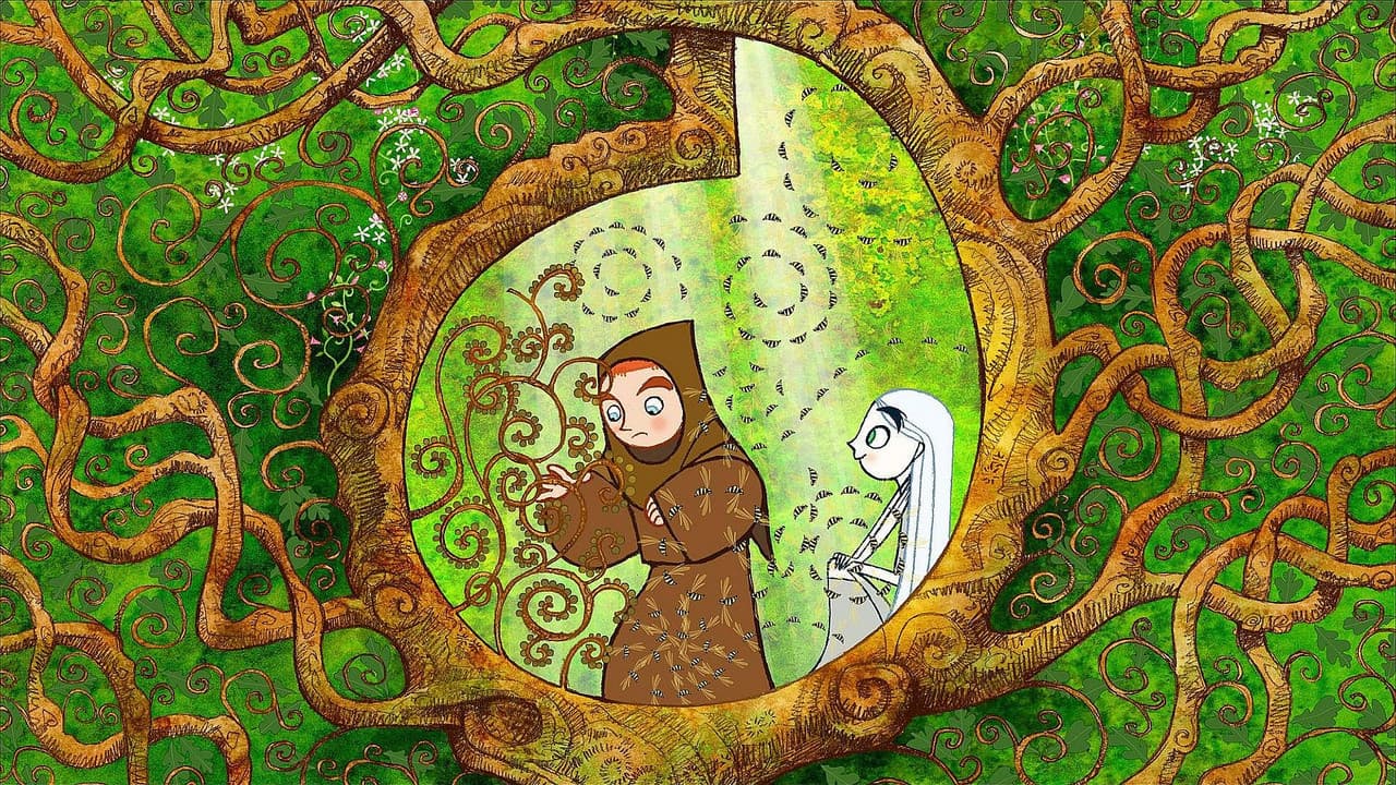 Backdrop de Uma Viagem ao Mundo das Fábulas