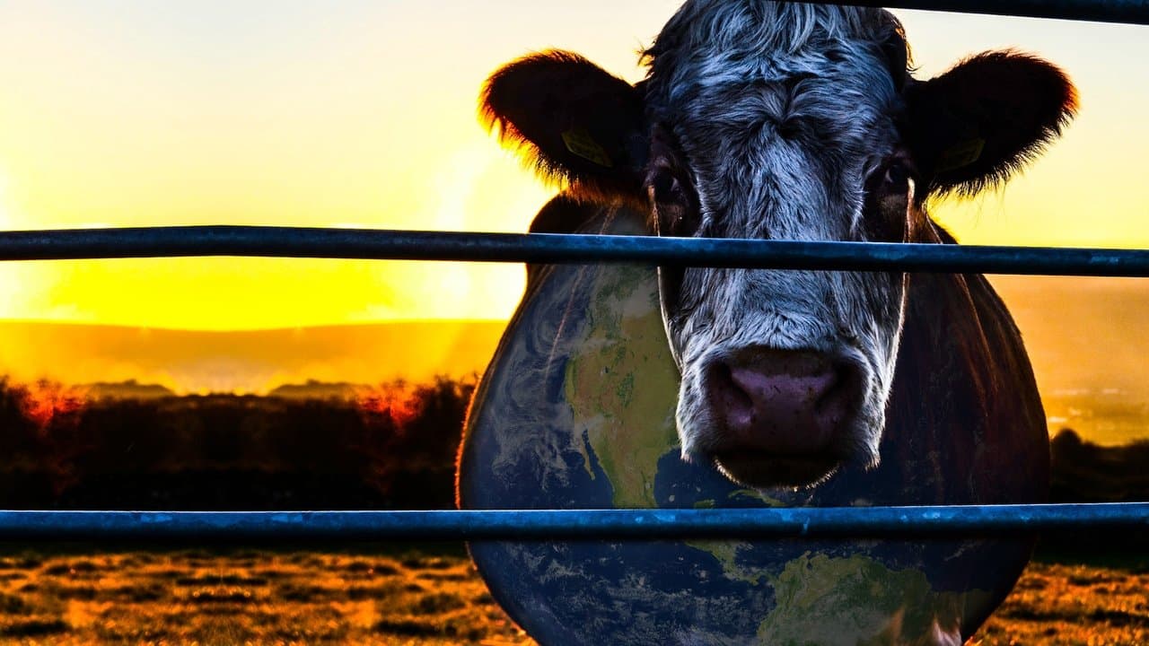 Backdrop de A Conspiração da Vaca: O Segredo da Sustentabilidade