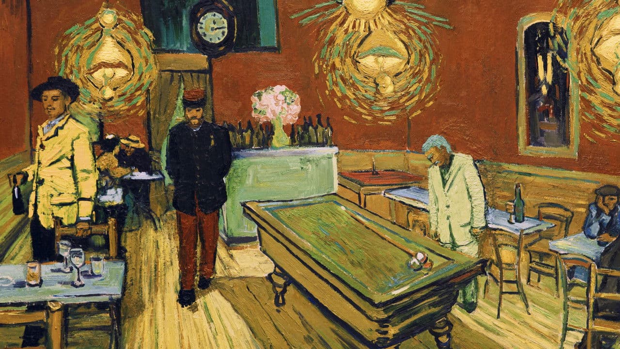 Backdrop de Com Amor, Van Gogh