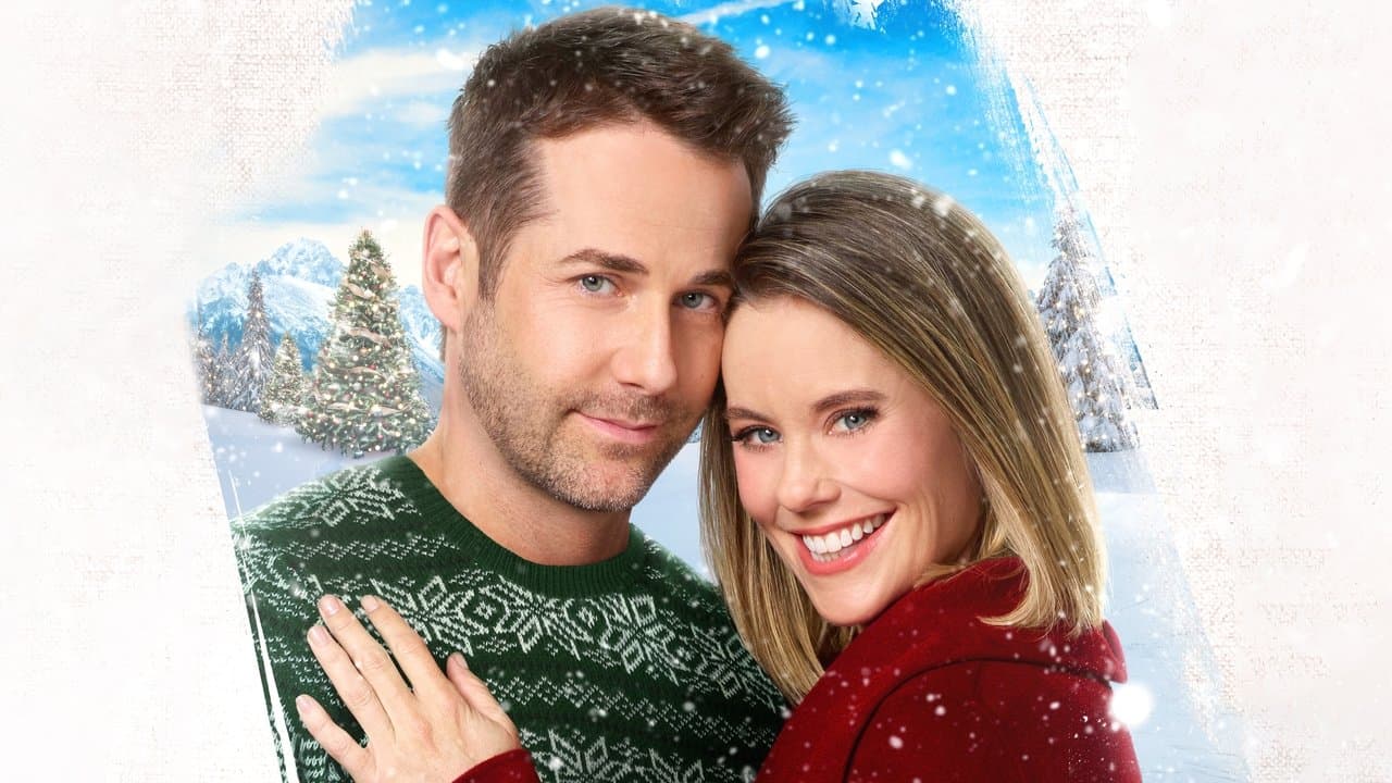 Backdrop de Nunca Beije um Homem em um Suéter de Natal
