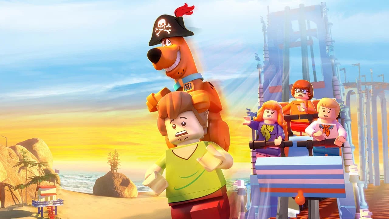 Backdrop de Lego Scooby-Doo! O Golpe da Praia