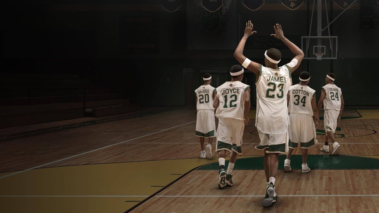 Backdrop de Shooting Stars: A Vida de Lebron James