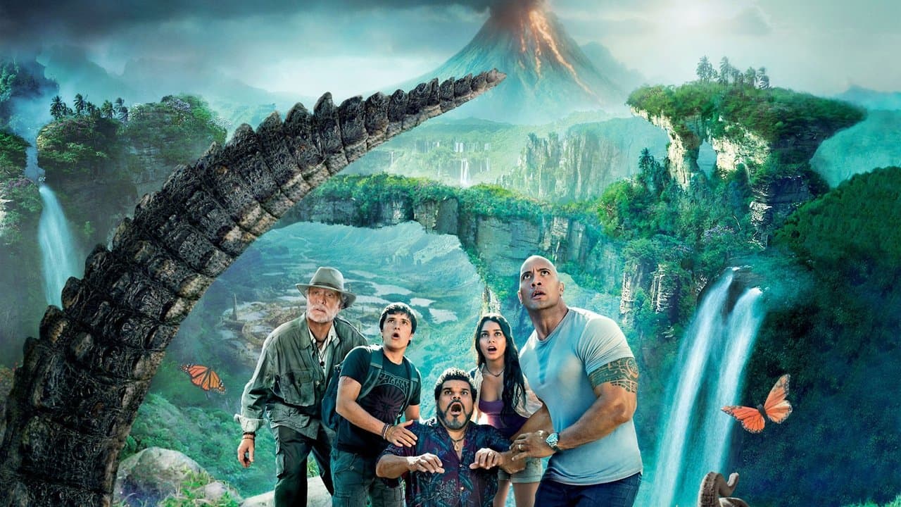 Backdrop de Viagem 2: A Ilha Misteriosa