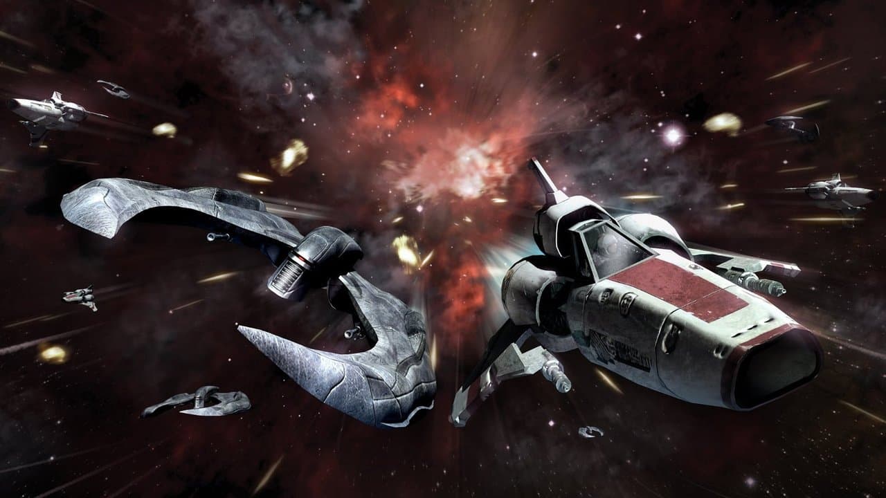 Backdrop de Battlestar Galactica: Blood & Chrome