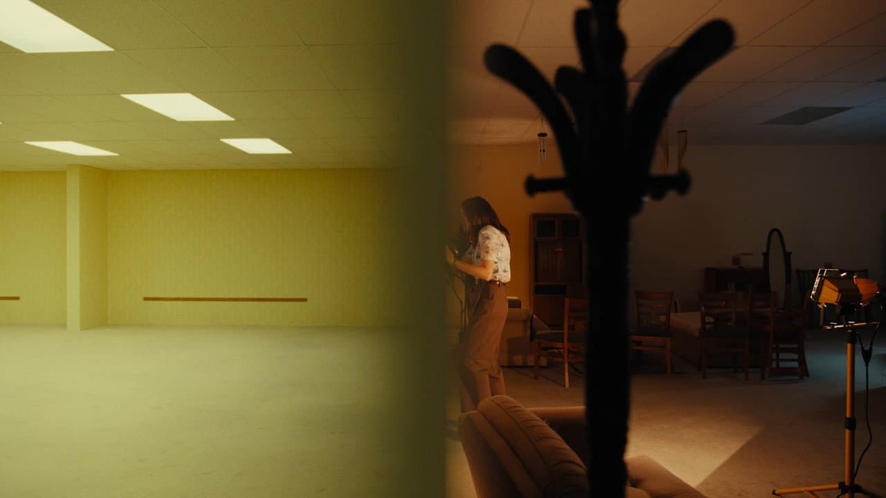 Backdrop de Backrooms: Um Não-Lugar
