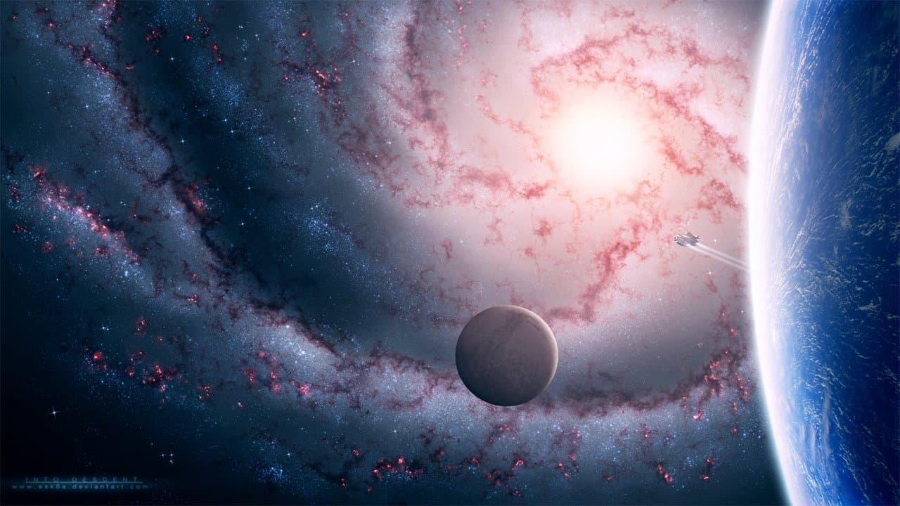 Backdrop de National Geographic: Journey to the Edge of the Universe