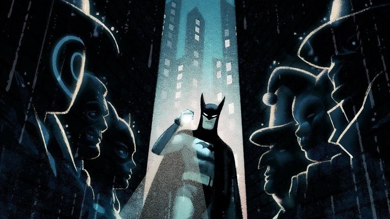 Backdrop de Batman: Cruzado Encapuzado