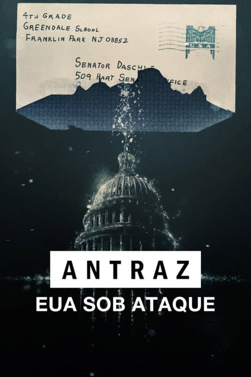Poster de Antraz: EUA Sob Ataque