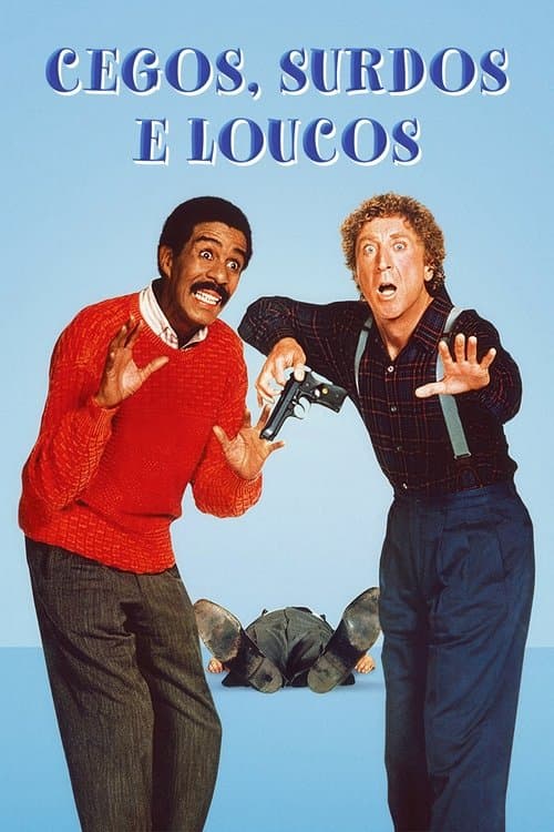 Poster de Cegos, Surdos e Loucos