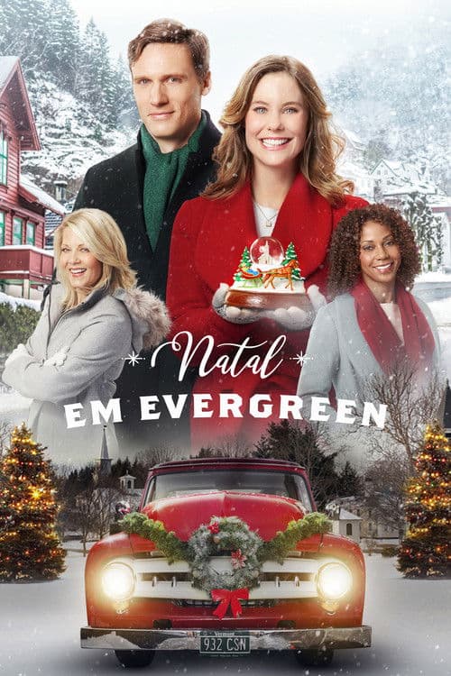 Poster de Natal em Evergreen