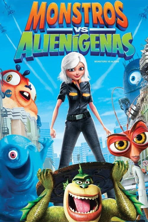 Poster de Monstros vs Alienígenas